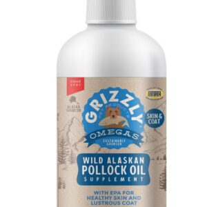 Grizzly Pollock Oil for Dogs 16oz