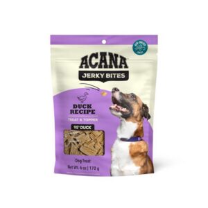 Acana Jerky Duck Bites Dog Treats 6oz