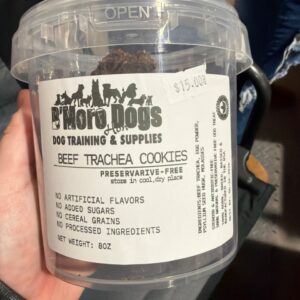 Beef trachea cookies bucket