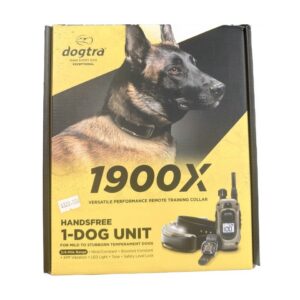Dogtra 1900X E-Collar w/ finger kick