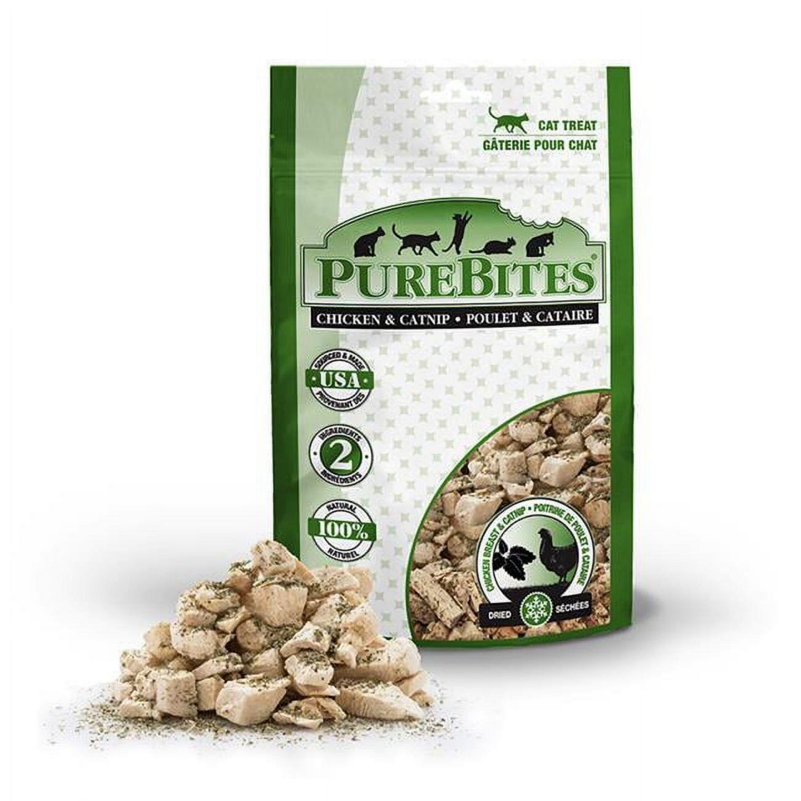 Purebites Chicken Breast & Catnip Freeze Dried Cat Treats, 1.3oz | 37g
