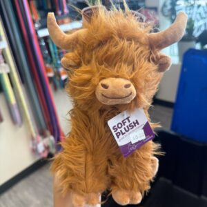 Highland Cow Dog Toy Assorted