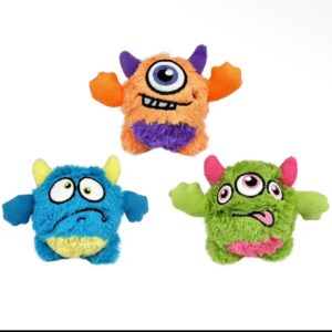 Oggle Monsters ball Plush Dog Toys